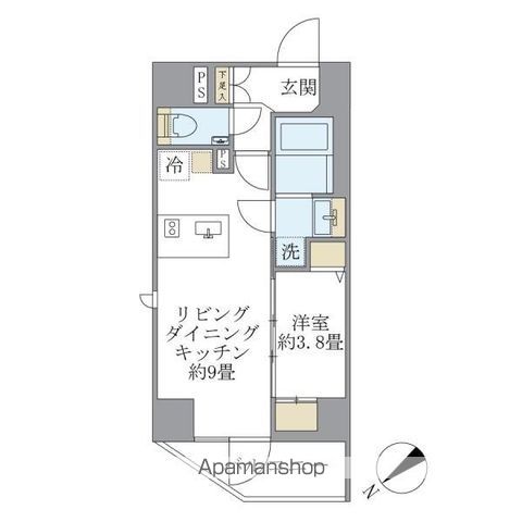 ルネサンス赤坂プレミアムコートの間取り写真