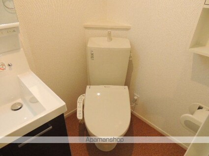 ヴィラドムス[1K/28.3m2]のトイレ