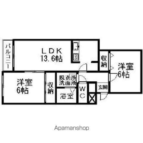 ルミエールの間取り写真