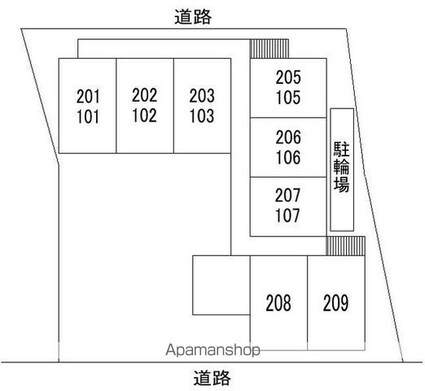 東京都小金井市緑町４丁目[1K/22.35m2]のリビング・居間1