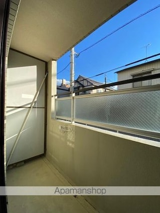 サンハウス栗林[1K/26.25m2]のバルコニー
