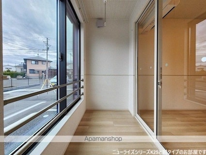 ボヌール　ボア[1LDK/50.01m2]のバルコニー