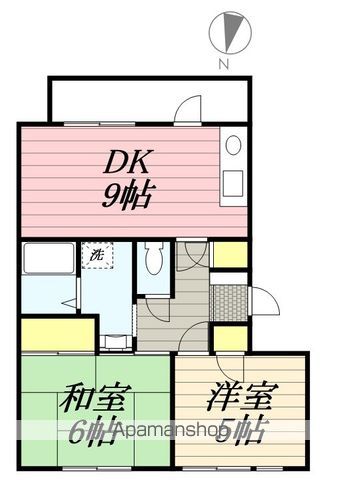 【和歌山市杭ノ瀬のマンションの間取り】