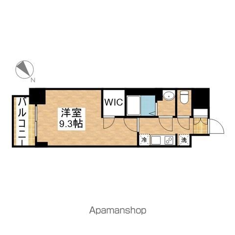 プレサンスTHE高岳の間取り写真