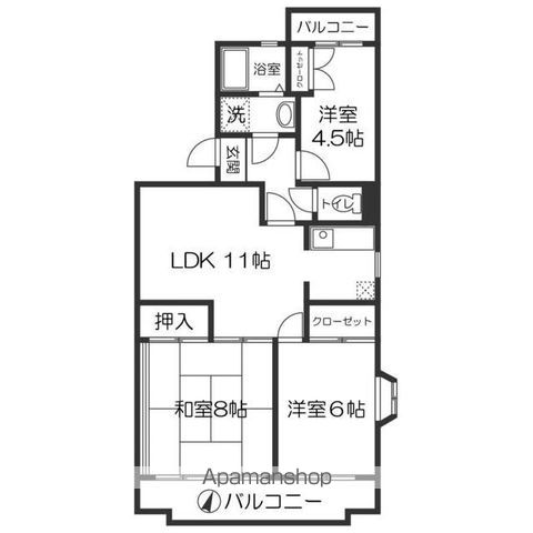 【ベイコート幕張本郷の間取り】