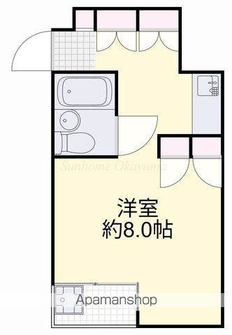 アルファ清心町IIの間取り写真