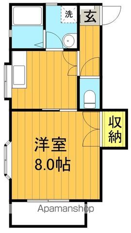 セゾンMIKIの間取り写真