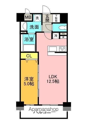 レミオコート都島の間取り写真