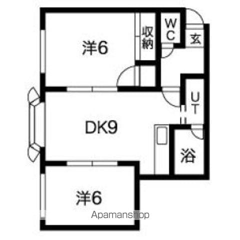 メゾンドヒル33の間取り写真