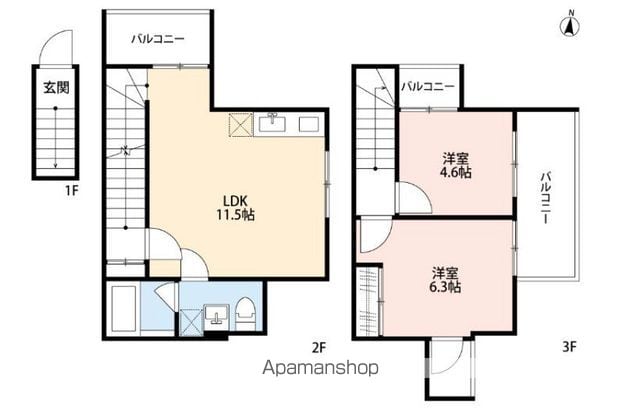 Garden terrace Casaの間取り写真