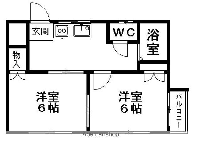 パレ・ドール町田上鶴間の間取り写真