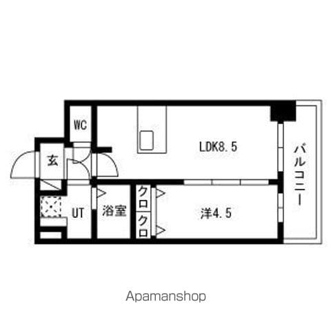 プレサンス高津公園ディオの間取り写真