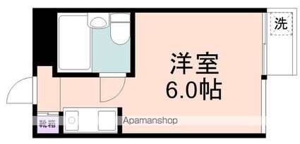 和歌山県和歌山市太田[1R/14.7m2]の間取図