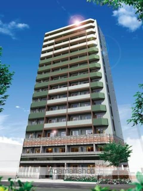 ガーラ・ステーション新宿御苑前[1K/23.49m2]の外観1