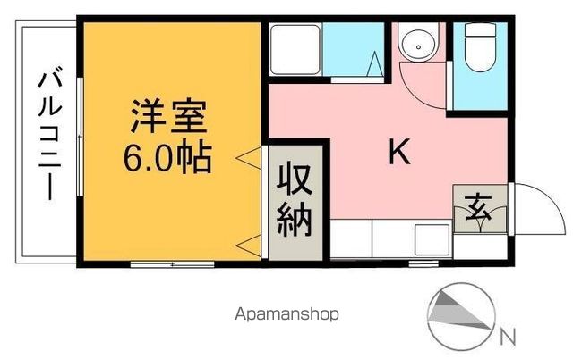 オレンジハイツの間取り写真