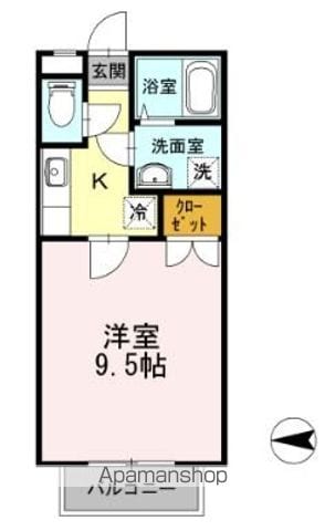 グリーンヒルの間取り写真
