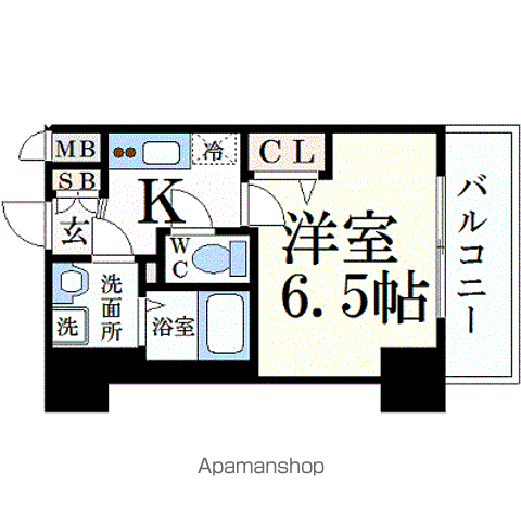 ララプレイス ザ・京橋ステラの間取り写真