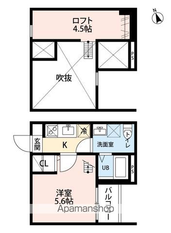 ハピネス南脇の間取り写真