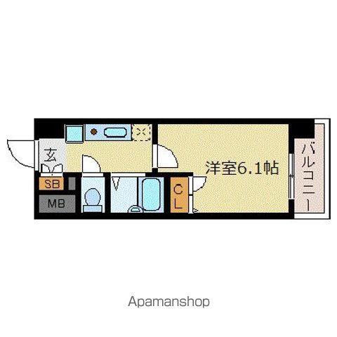 エスリード京橋ステーションプラザの間取り