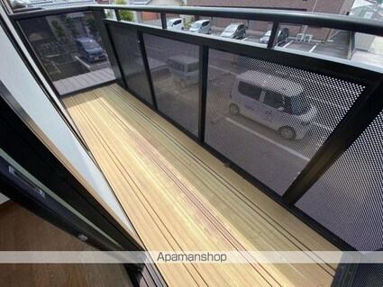 フォブール鶴見Ａ[2DK/44.72m2]のバルコニー