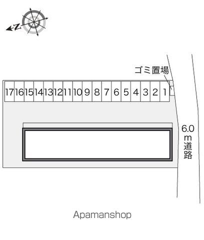 レオパレスブラントン　ハウス 206 ｜ 千葉県銚子市明神町１丁目123-3（賃貸アパート1K・2階・26.08㎡） その19