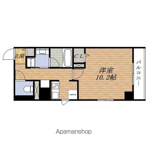 フレール江坂RESIDENTIALの間取り写真
