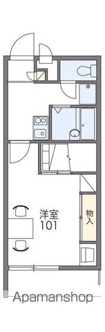 【レオパレス土佐町の間取り】