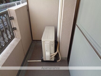 ルシオン木屋[1K/24.65m2]のバルコニー