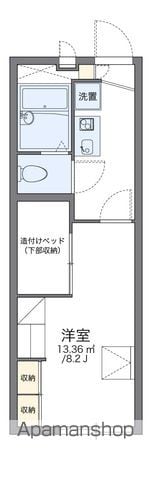 レオパレスヒロの間取り写真