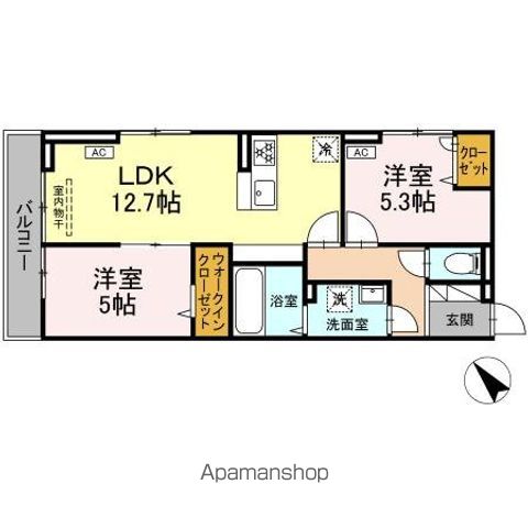 ビエント新横浜の間取り