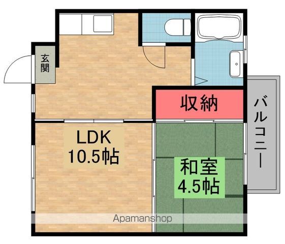 さくらマンションの間取り写真