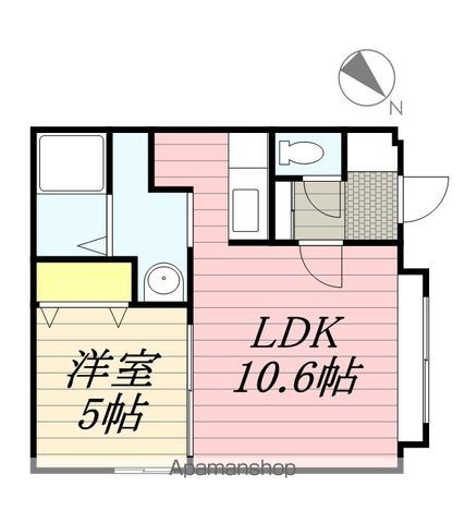 エスポアール福住の間取り写真