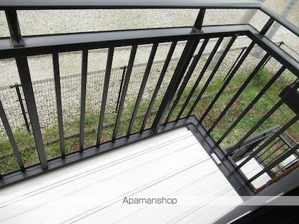 ジョイフル月が丘[2K/36.43m2]のバルコニー