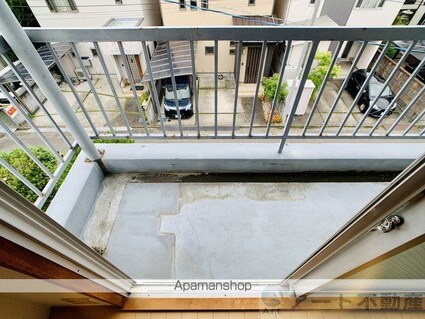 コーポ福原[1K/19.44m2]のバルコニー