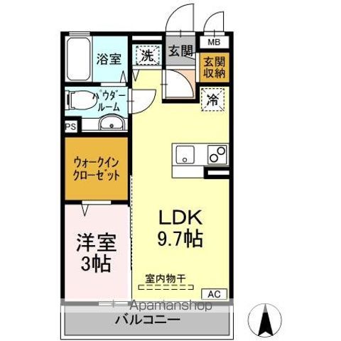 コート ロイヤル アネックスの間取り写真