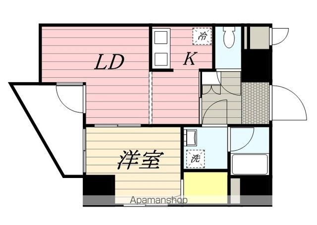 プライムアーバン薬院南の間取り