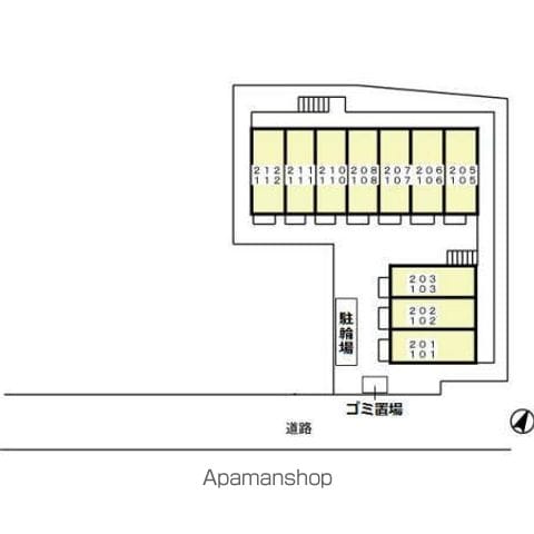 ベルデュール 103 ｜ 千葉県柏市今谷上町44-7（賃貸アパート1K・1階・20.03㎡） その17