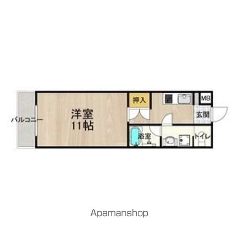 CITY SPIRE心斎橋EASTの間取り写真