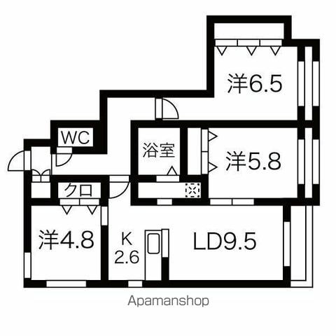 フィオラノセレッソの間取り写真