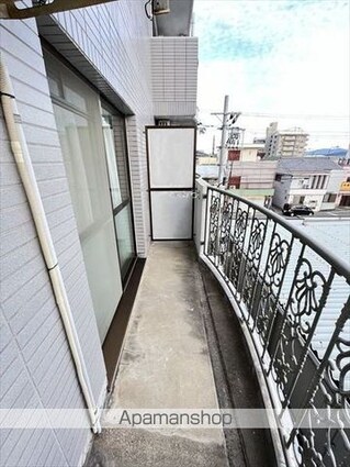 和歌山県和歌山市手平３丁目[1K/24.7m2]のバルコニー