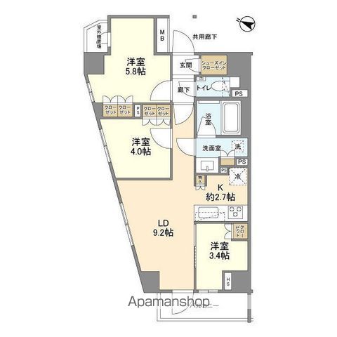 ACOLT碑文谷RESIDENCEの間取り写真