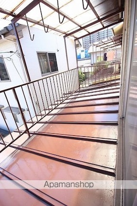 野上アパート[3K/48.6m2]のバルコニー