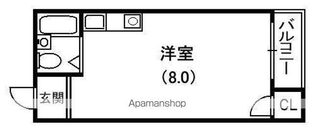 チェリーコートマンションの間取り写真