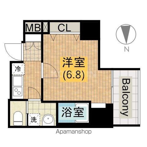 レオンコンフォート上本町カレントの間取り写真