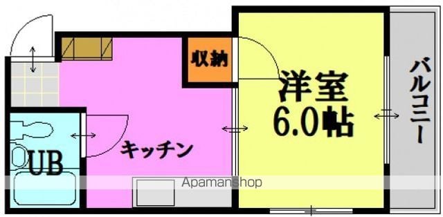 コーポ平本の間取り写真