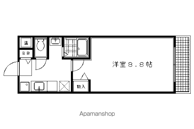 シャトーブランシュの間取り写真