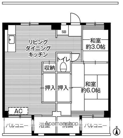 ビレッジハウス江戸川台４号棟のイメージ