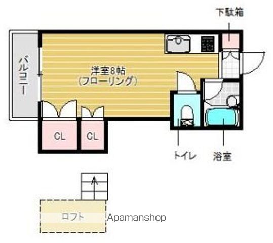 ミュゼットⅡの間取り