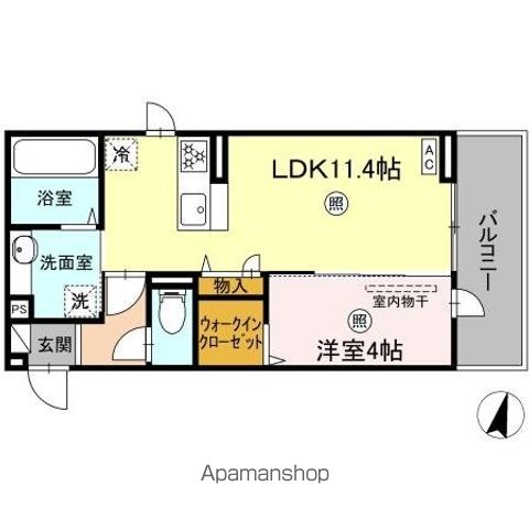 イーストプレイス須屋の間取り写真