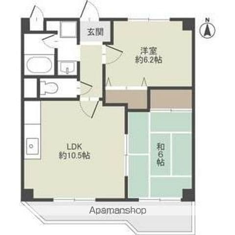 カンタービレの間取り写真